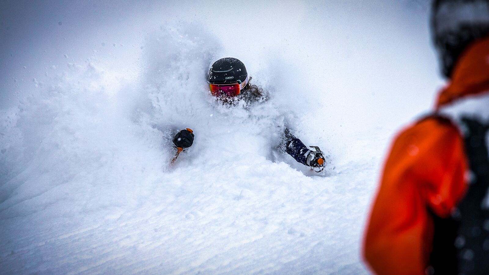 Niseko powder skiing
